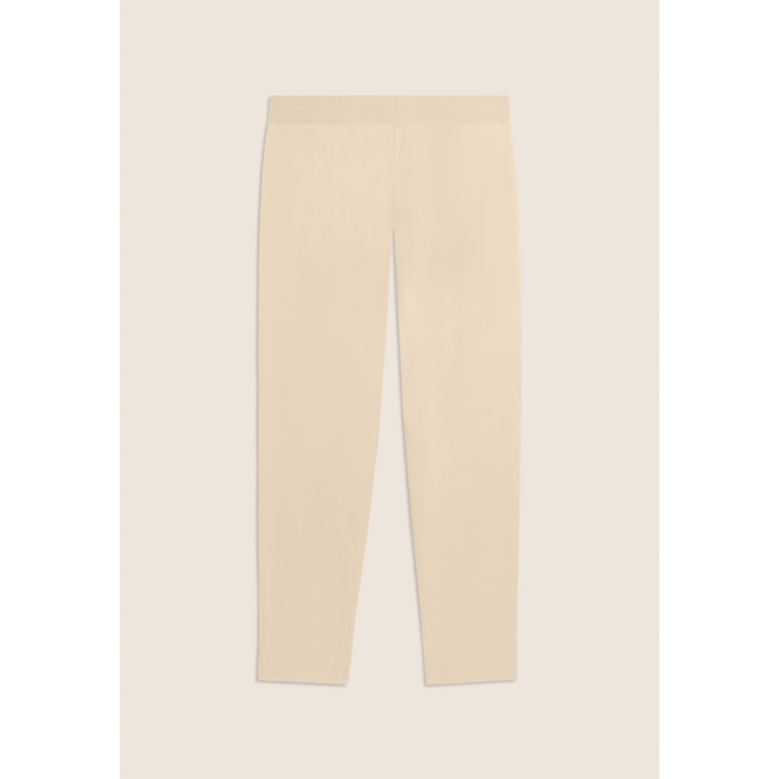 Pantaloni 7/8 con Spacchi Laterali sul fondo e Logo FREDDY