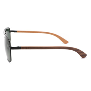 Gafas de Sol Feler 1706-3 Polarizadas de Madera Unisex 62 mm