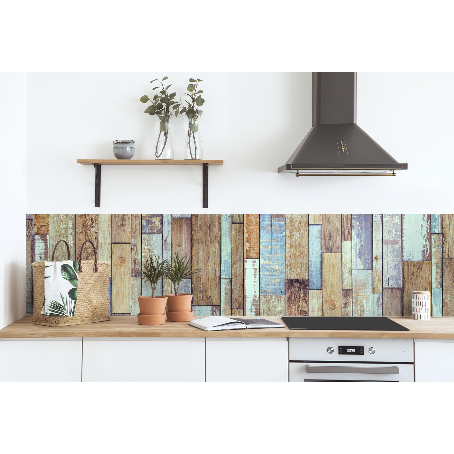 Stickers adhesivos de CERAMIKO - Maderas Alaska 50x100