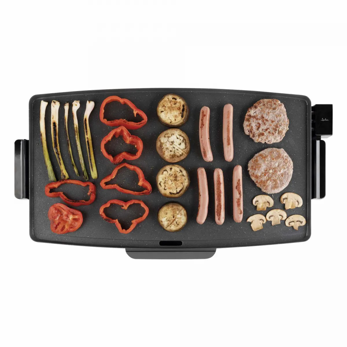 Plancha de cocina eléctrica JATA JEGR1603 de 60 x 35 cm (XXL) Antiadherente. 2400 W
