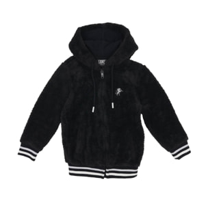 Chaqueta de niño sherpa con capucha y cremallera Urban College