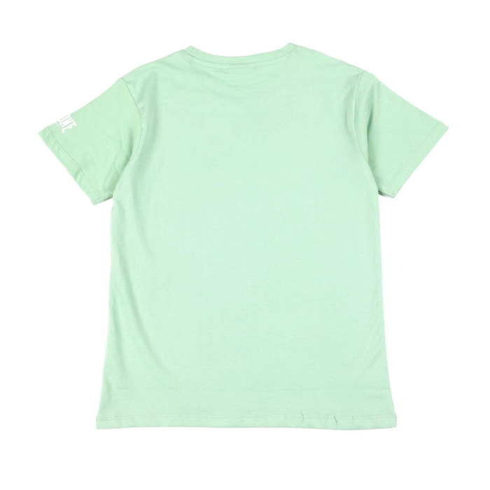 Camiseta de manga corta Leone de algodón con estampado tie-dye para niños
