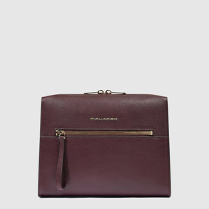 Piquadro Marsupio in pelle con tasca per Piquadro Smart Tracker, schermato con protezione RFID