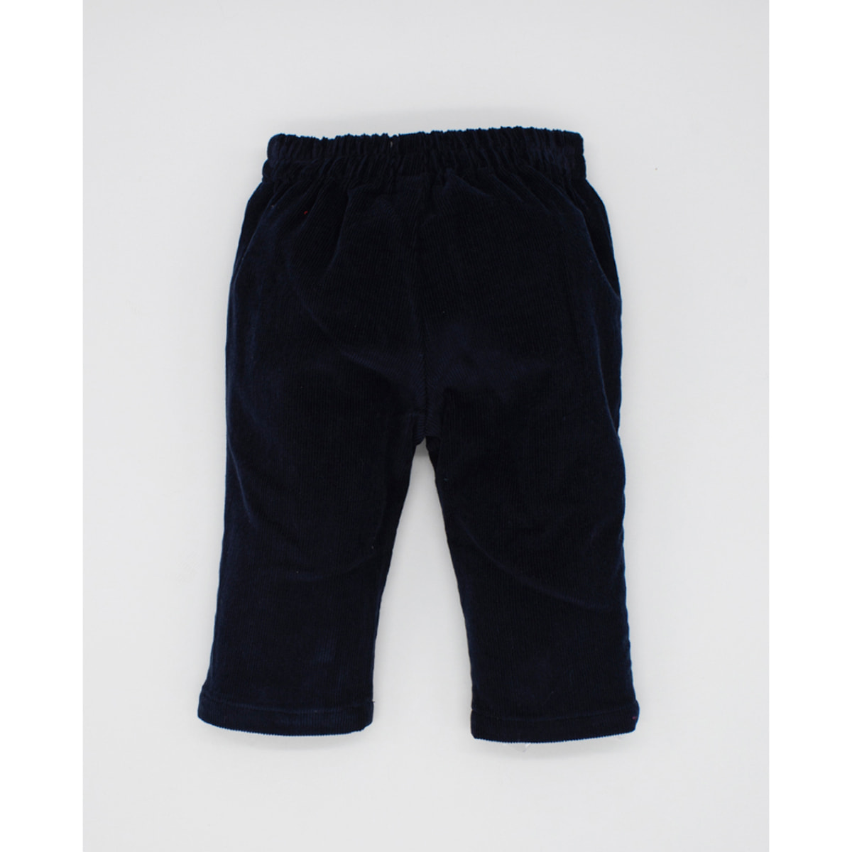 PANTALÓN BOLSILLOS OJAL PANA AZUL