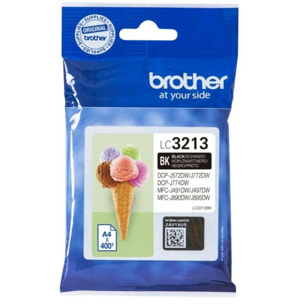Cartouche d'encre BROTHER Originale LC3213 Noire Standard - LC3213BK