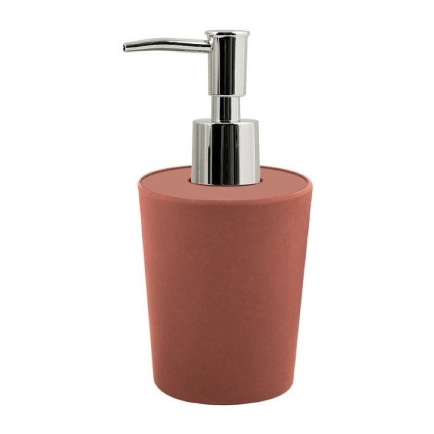 Distributeur de savon Fibres de Bambou TAKEO Terracotta Spirella