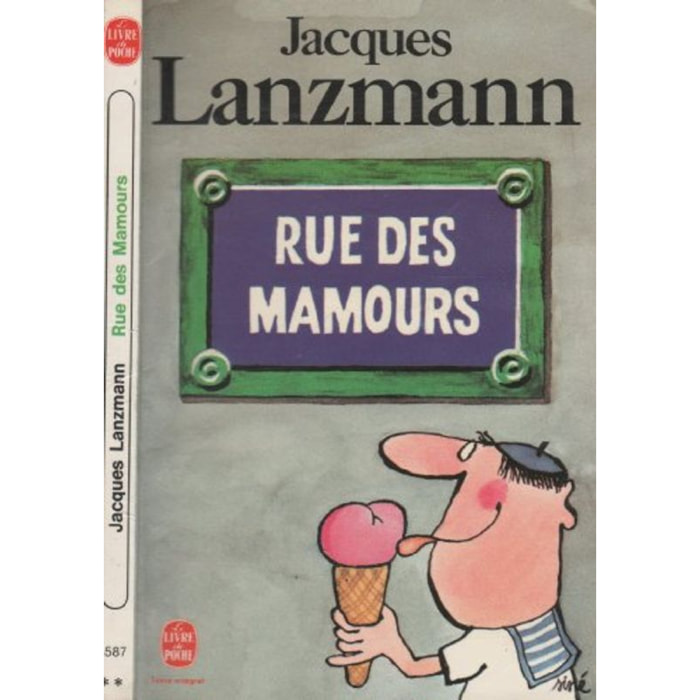 Lanzmann, Jacques | Rue des Mamours | Livre d'occasion