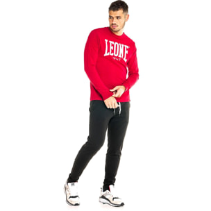 Camiseta de hombre Leone Basic de algodón de manga larga