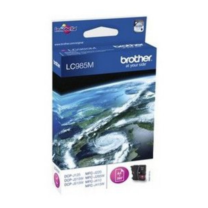 Cartouche d'encre BROTHER LC985M Magenta
