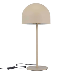 Forlight Fres sobremesa beig para bombilla E27