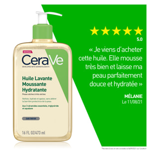 Huile Lavante Moussante Hydratante 473ml