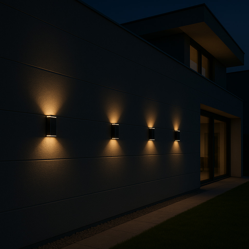 2 Applique murale solaire RODY 100LM