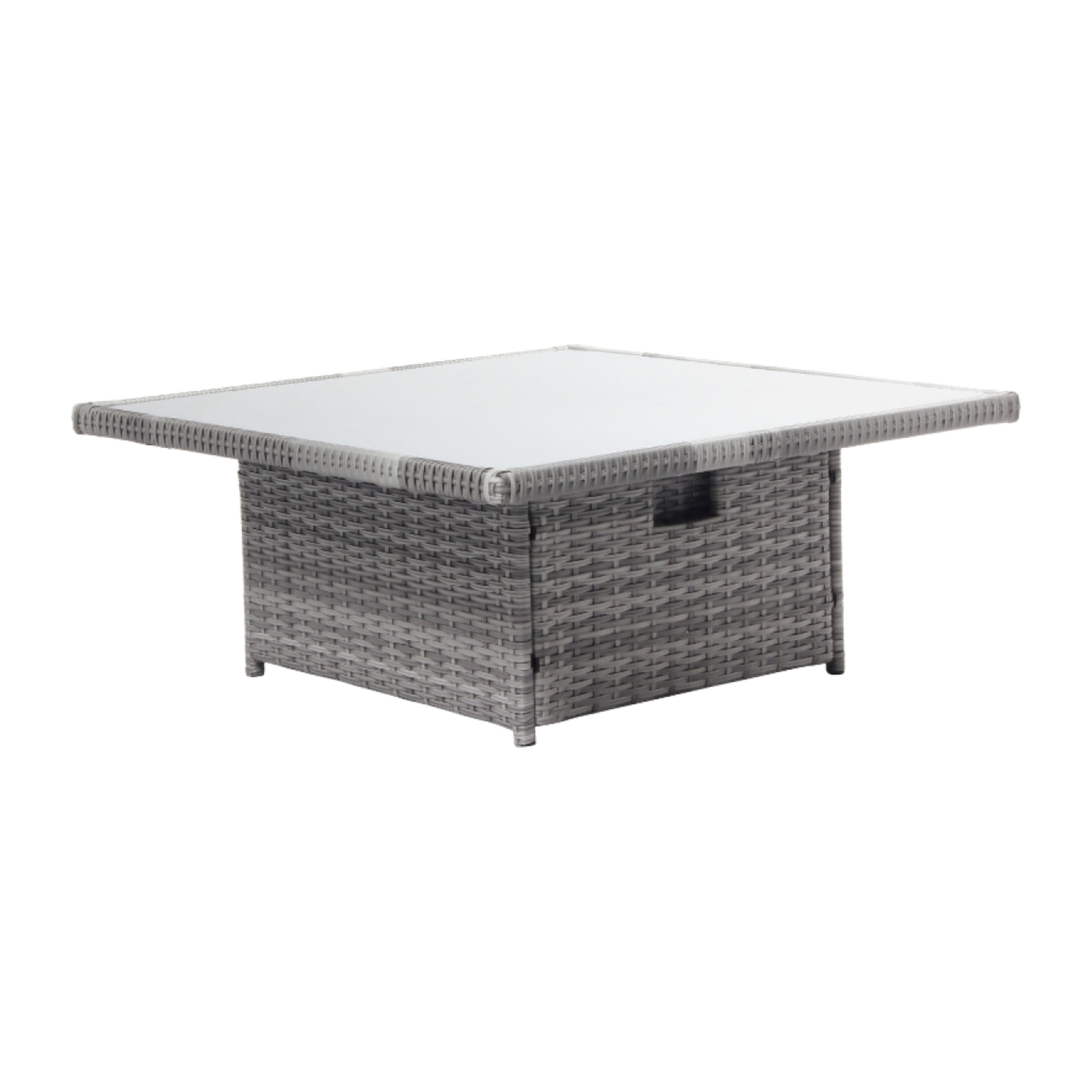 Salon de jardin 6 places gris - OMOA