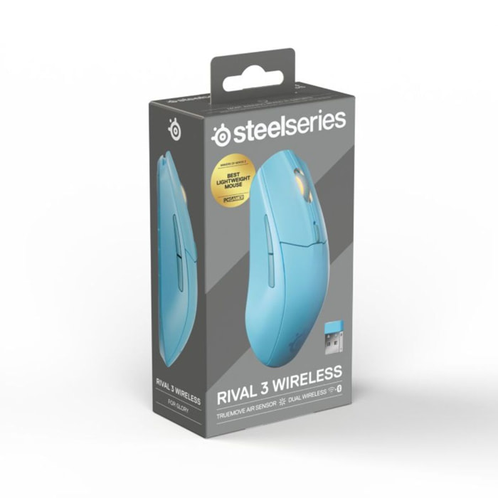 Souris Gamer Sans Fil STEELSERIES Rival 3 WL Gen 2 Aqua