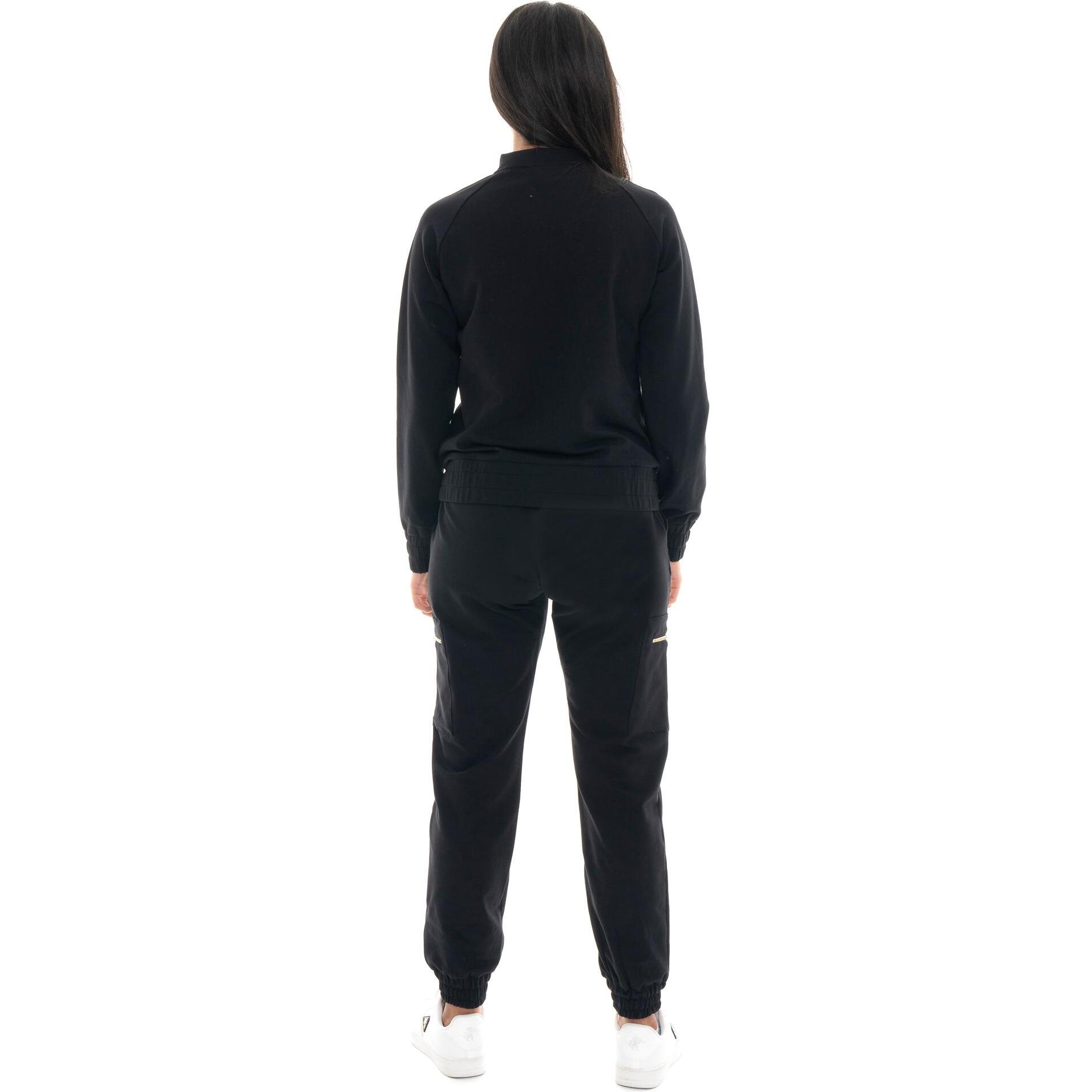 Mono de invierno de mujer, cuello alto y cremallera, pantalón cargo Leone 1947