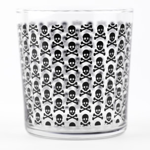 Set de 4 vasos de agua calavera 35cl scalpers home