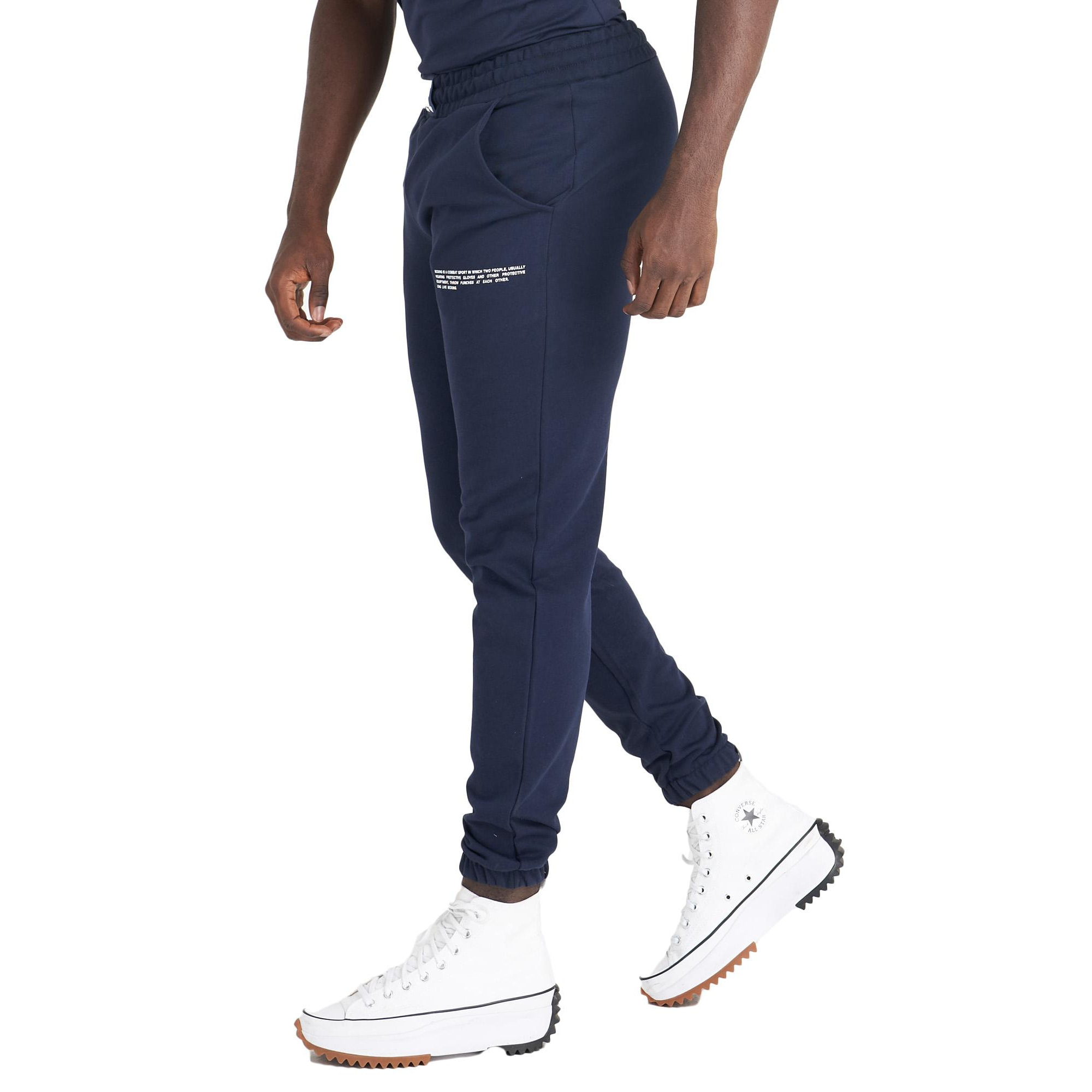 Pantalón de hombre Minimal en felpa de algodón orgánico