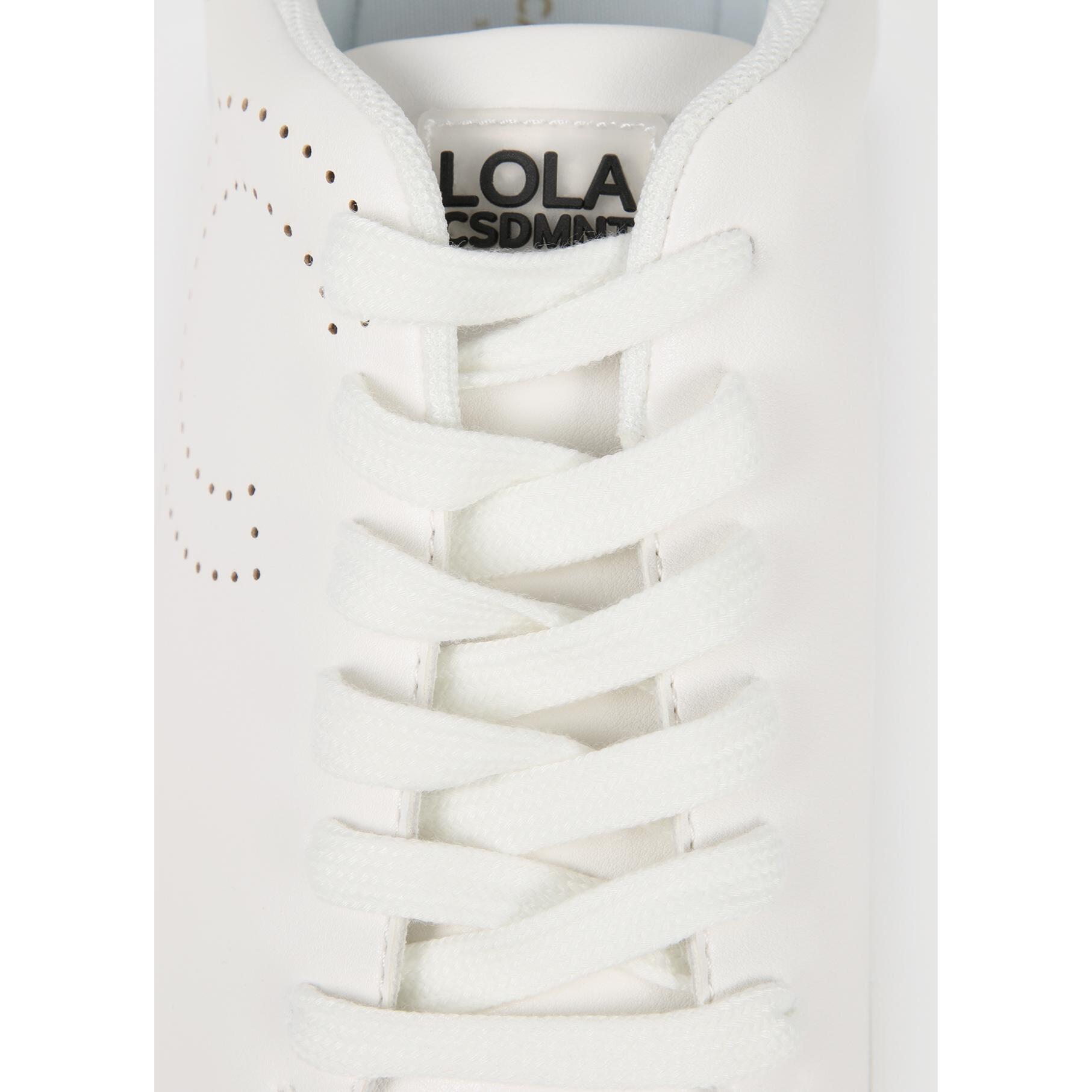 Sneakers con dettaglio LC traforato