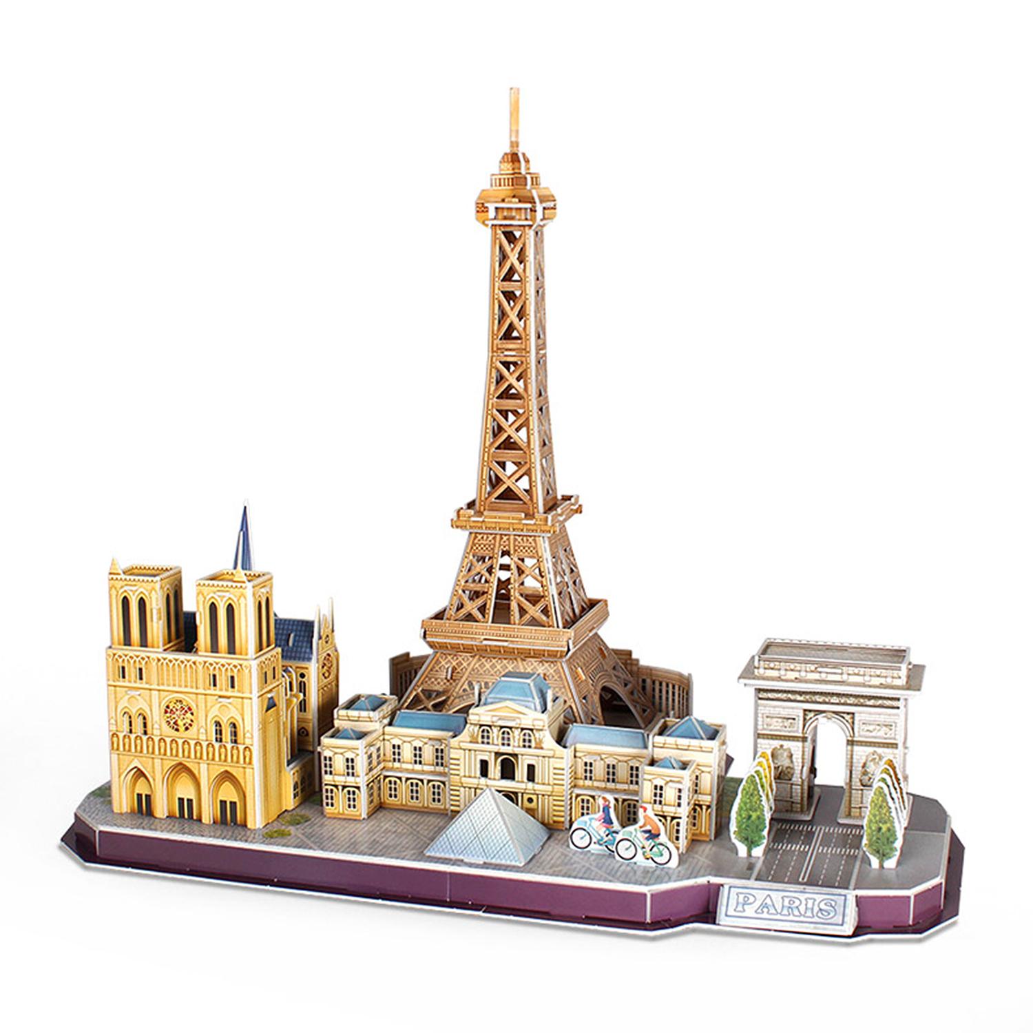 Puzzle 3D París 38,1x25,4x32,7 cm.