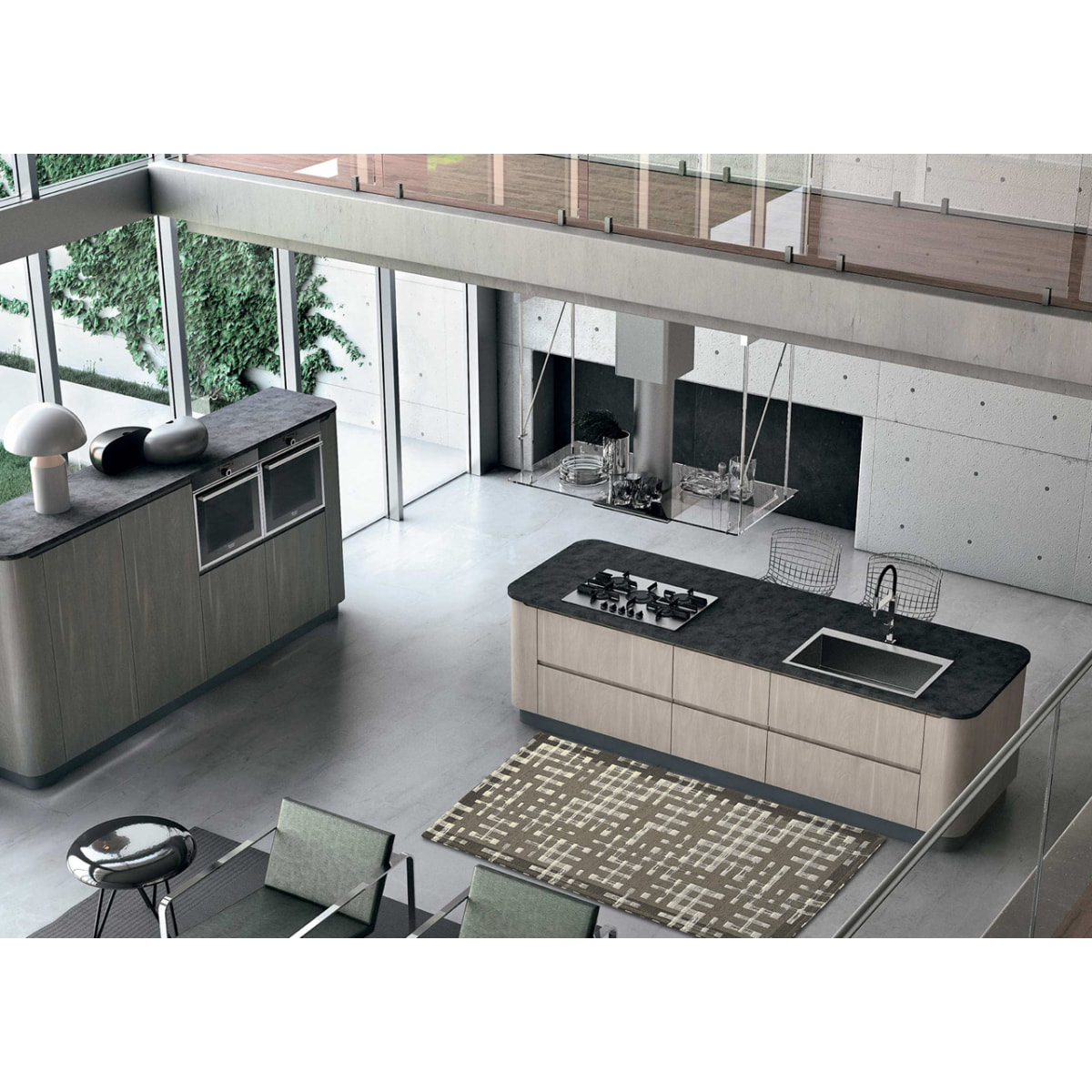 Tappeto Camera Salotto Dama Fango By Suardi