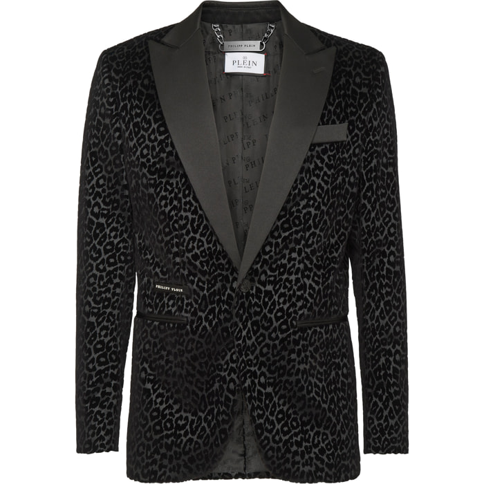 PHILIPP PLEIN One-Button Blazer Slim Fit