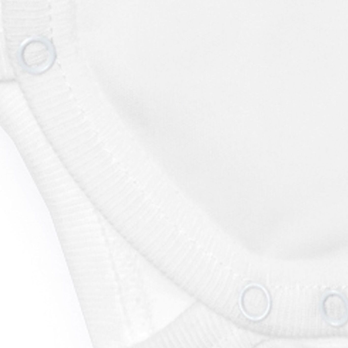 Body cruzado bebé manga larga puntilla