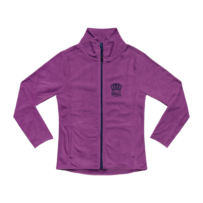 Felpa Giacca Donna LONSDALE Zip Pile