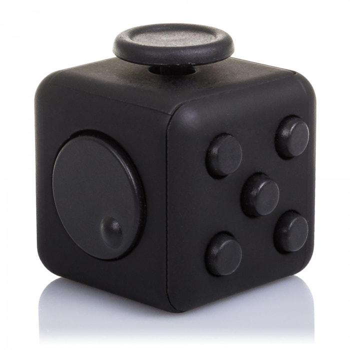 FIDGET CUBE ANTI ESTRÉS CON 6 MÓDULOS RELAJANTES