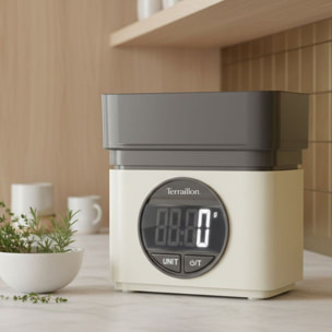 Balance de cuisine TERRAILLON BA22 MYTHIQUE CREME 15601