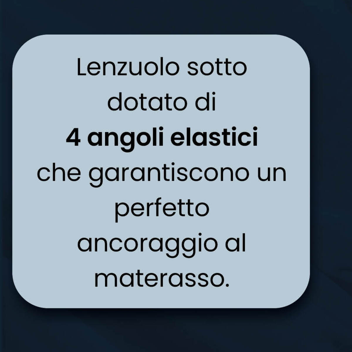 COMPLETO LETTO MAX COLOR, 100% Cotone, Made in Italy - BLU SCURO