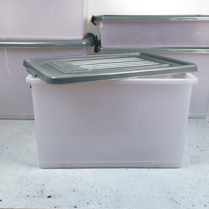 Boite De Rangement Plastique 75l