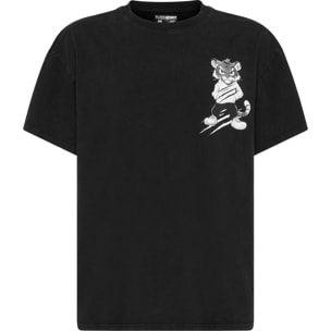 PLEIN SPORT T-Shirt Round Neck Ss TIGER