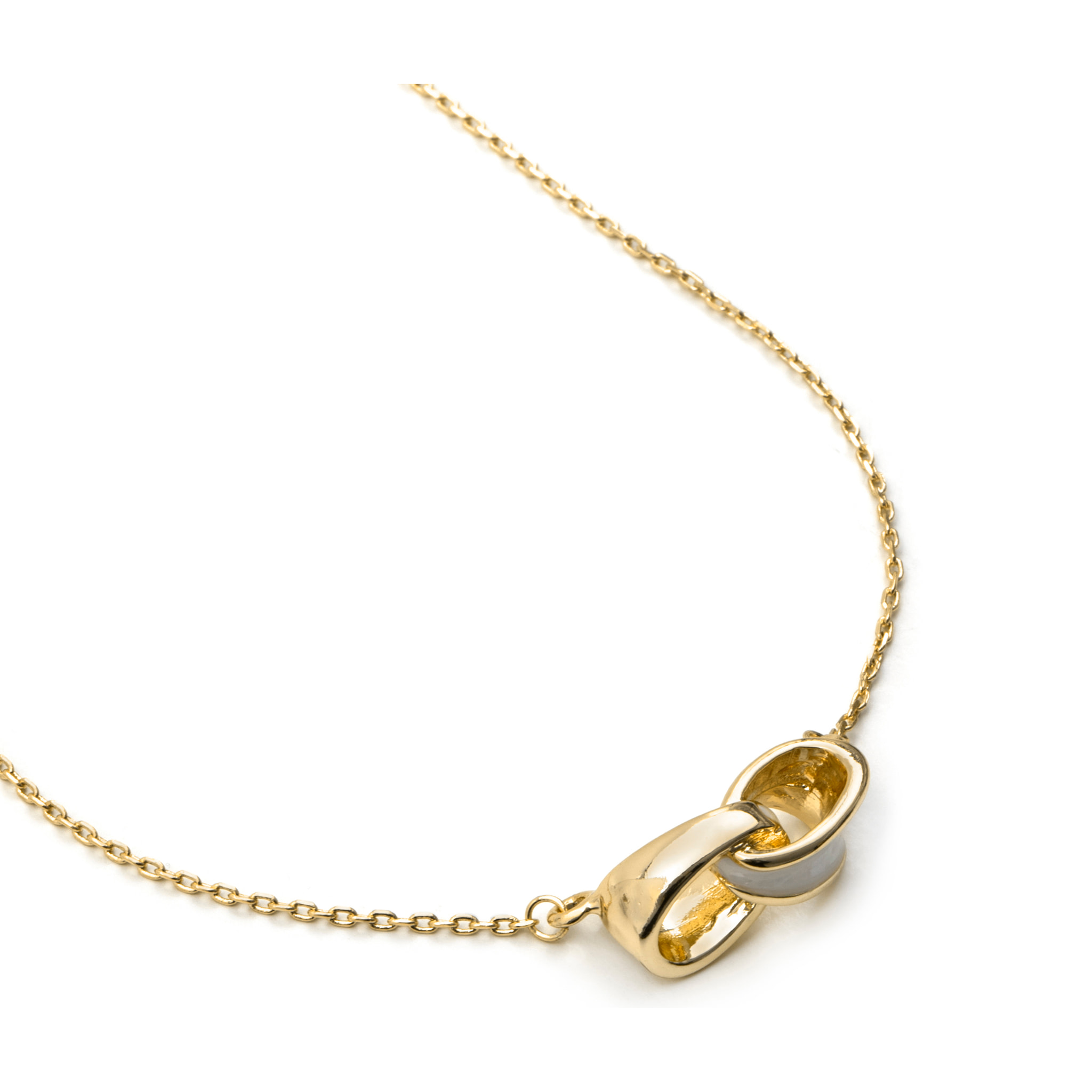 Collar Lilu acabado oro amarillo 18k
