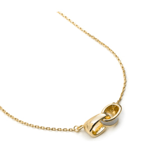 Collar Lilu acabado oro amarillo 18k