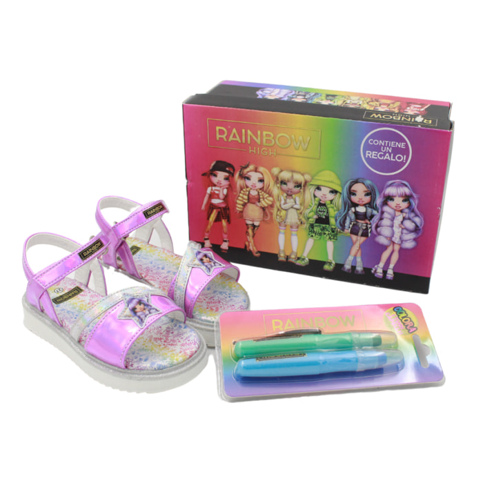 City Sandal Rainbow High Viola Lei Easy Shoes Viola