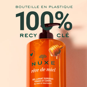 Rêve de Miel - Gel lavant surgras visage et corps - Peaux sèches et sensibles -