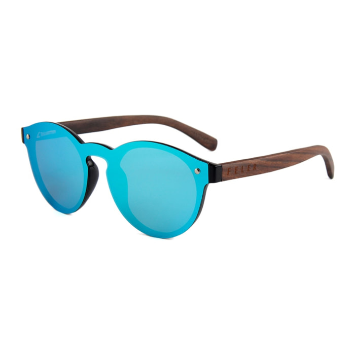 Gafas de Sol Feler 1502M-4 Polarizadas de Madera Unisex 52 mm