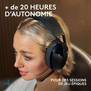 Casque gamer LOGITECH G321 Noir Lightspeed