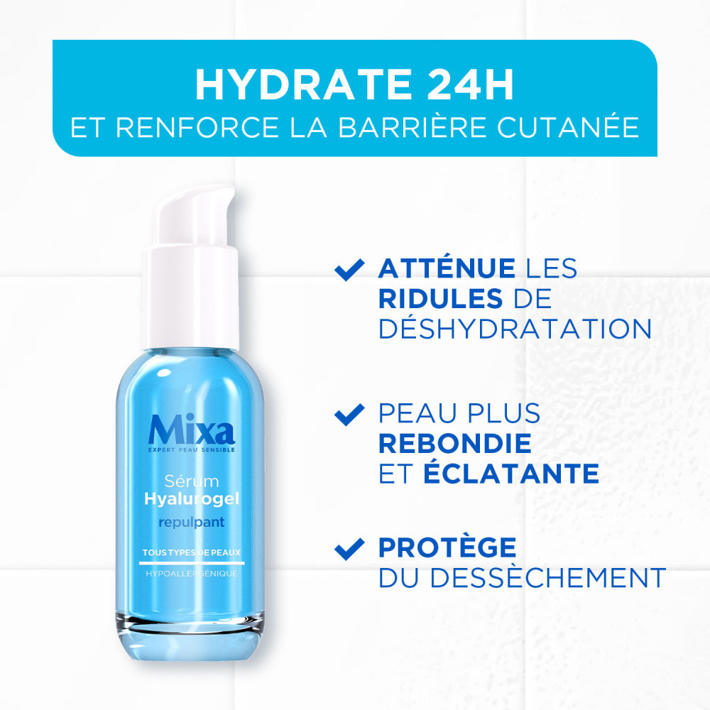 Mixa Sérum Booster d'hydratation Hyalurogel 30ml