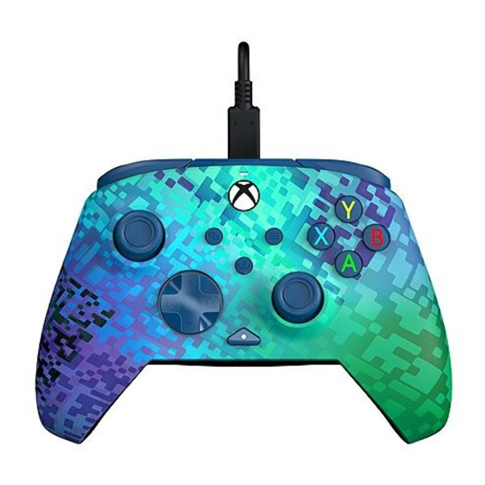 Manette PDP REMATCH GLITCHGLITCH GREEN