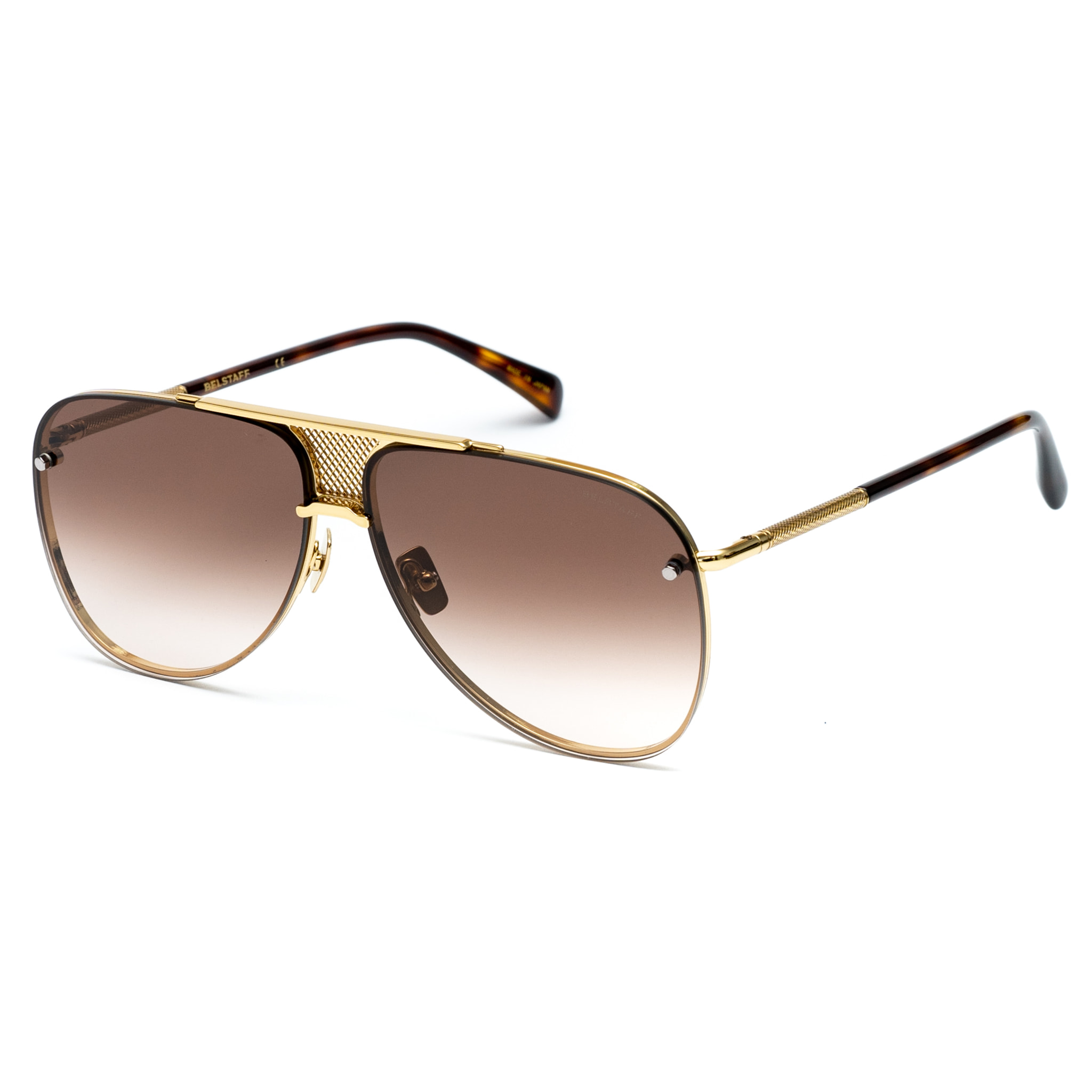 Gafas de sol Belstaff Hombre BECKINGTON-SHINY-NEGRO