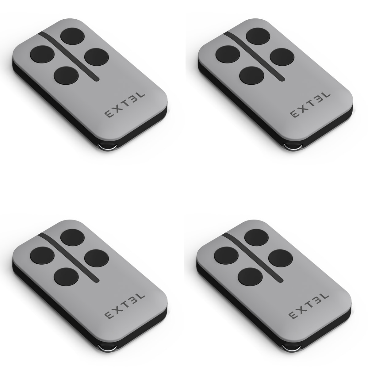 Lot de 4 télécommandes Extel Umii pour motorisation