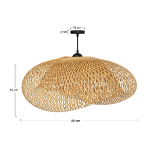 Suspension en bambou naturel D88 cm - Anya