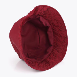 Cappello a secchiello con logo