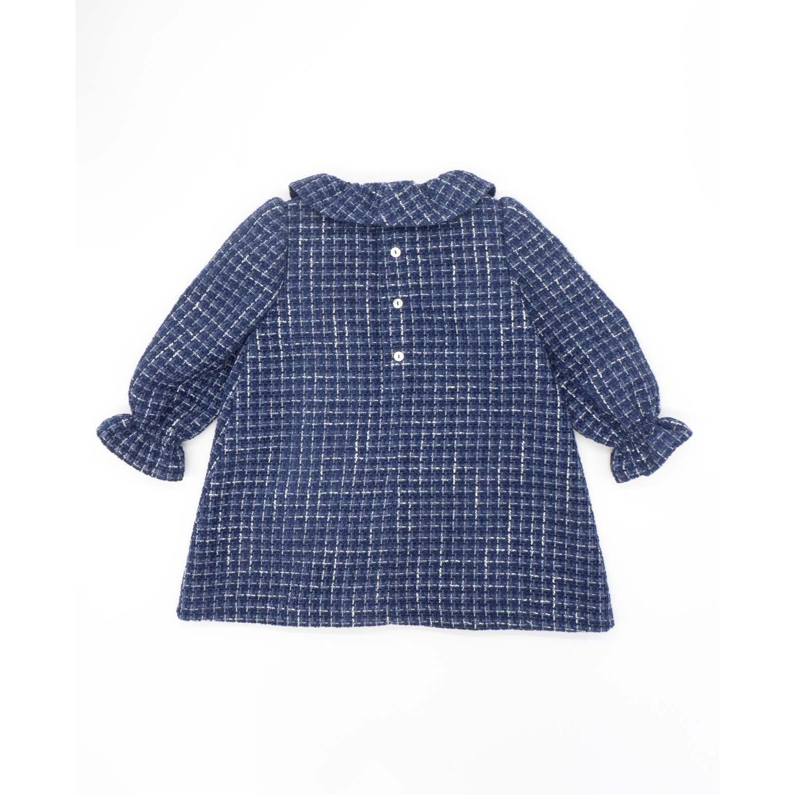 Vestido chanel lazada azul marino