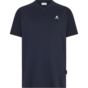 PHILIPP PLEIN T-Shirt V-Neck Ss SKULL