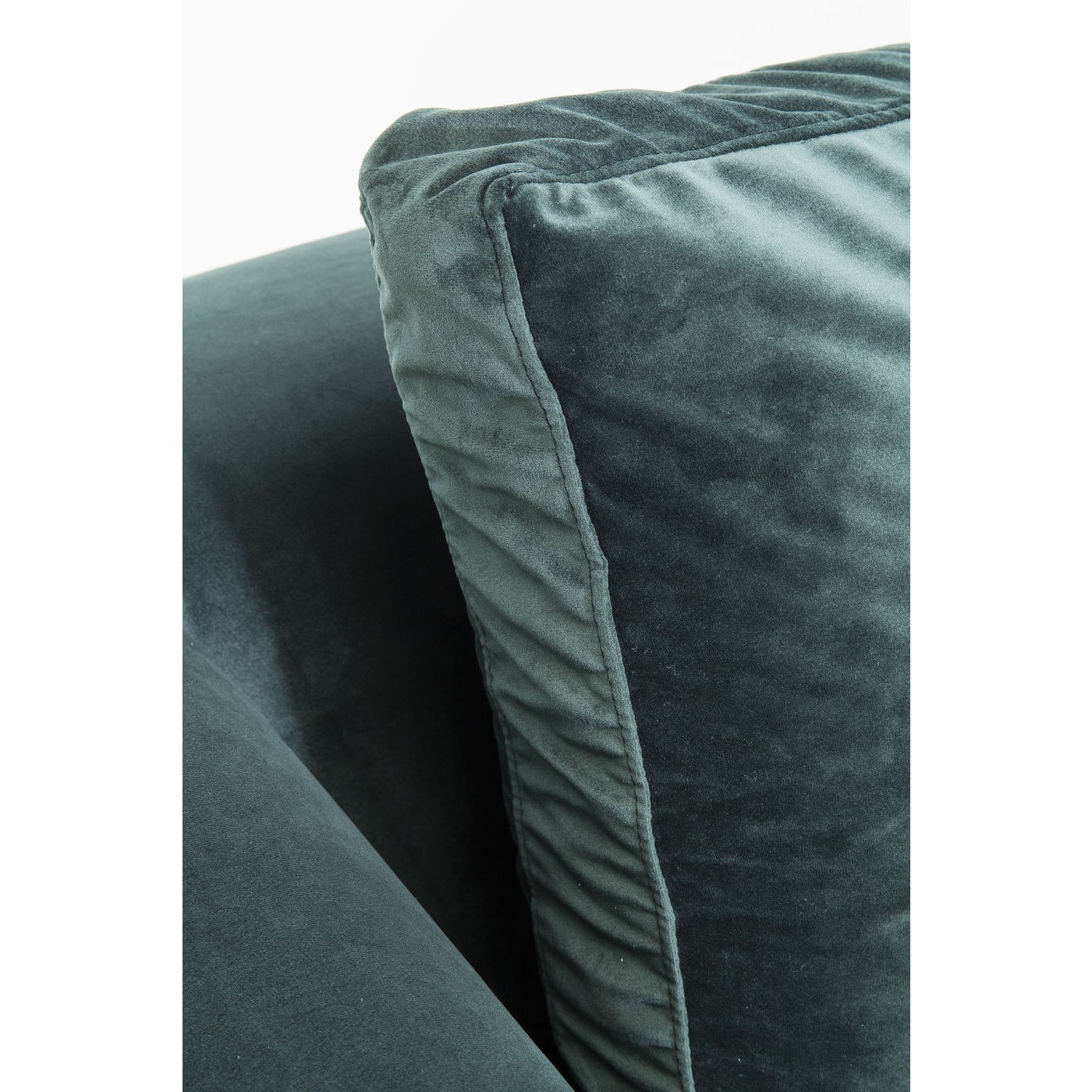 Canapé d'angle Gianna 290cm velours vert Kare Design