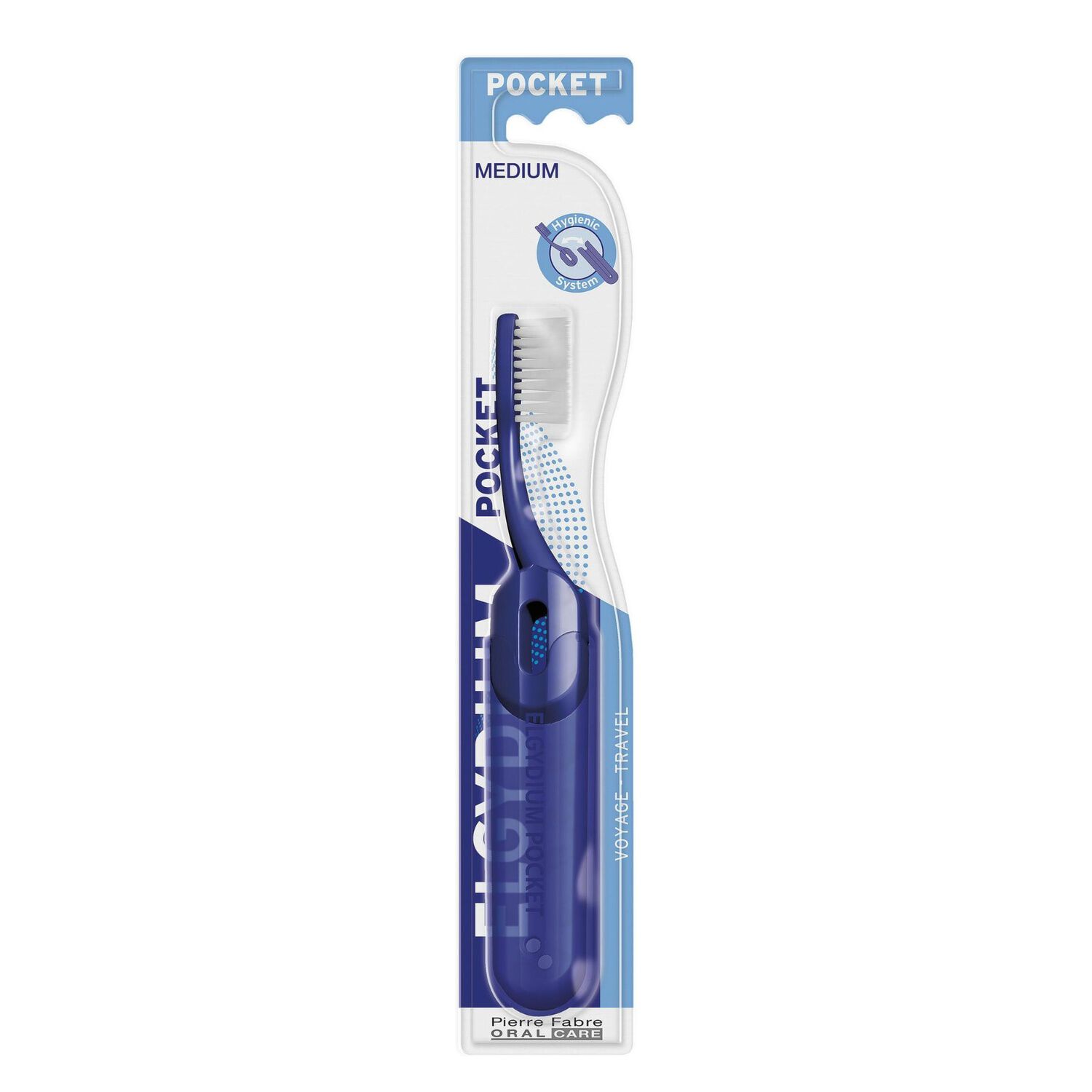 Elgydium Pocket - Brosse à Dents de Voyage Medium