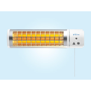 Calefactor halógeno para baño 1200W HEATY B1200 PURLINE