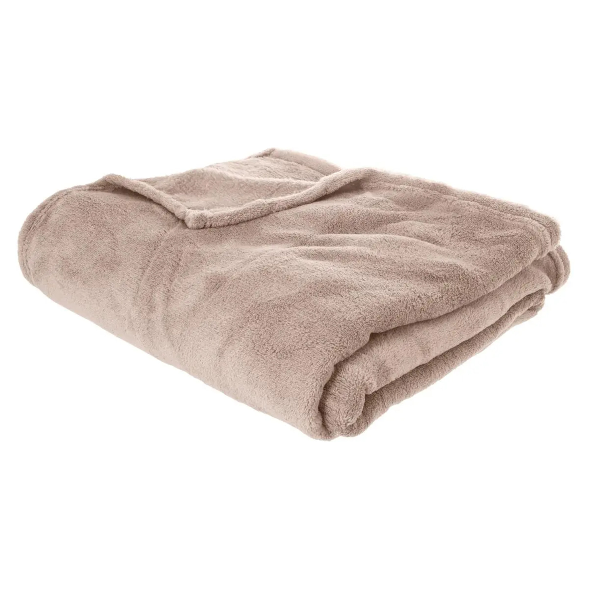Plaid "Kiesa" en microfibre 125x150cm